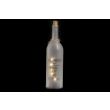Cosy @ Home Led Happiness Fles Wit Glas D7,5xh29cm