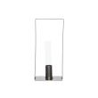 Cosy @ Home Staander 1x Glass Tube D2.5-h15cm Grijs