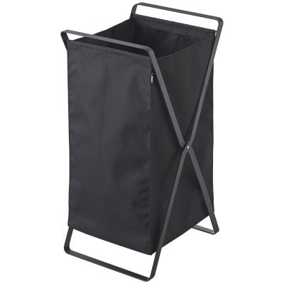 Laundry Basket - Tower - black