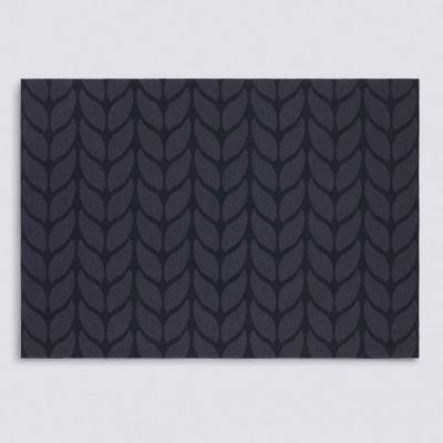 Day Drap non-slip placemat uit gerecycleerd katoen Soft Wool blauw 45x32cm