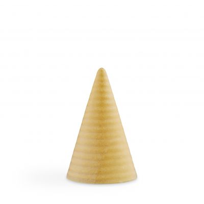 Kähler Design Glazed Cone - 11 cm - Donker Geel