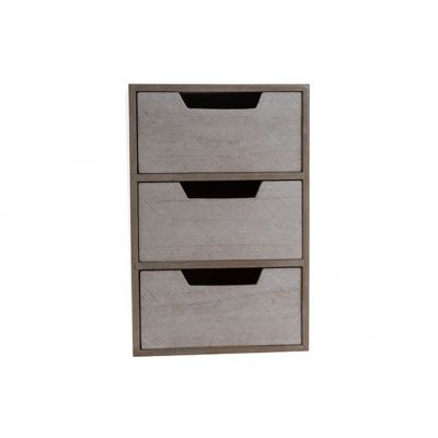 Cosy @ Home Ladenkast Beige 20x14xh30cm Hout