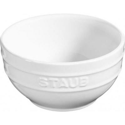 Soepbol 14 Cm Wit Ceramic By Staub 40511-815    Op=op
