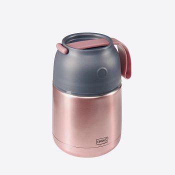 Lurch Iso-Pot dubbelwandige voedselthermos uit rvs roze 450ml