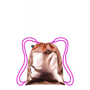 Backpack Metallic - Rose Gold / Neon