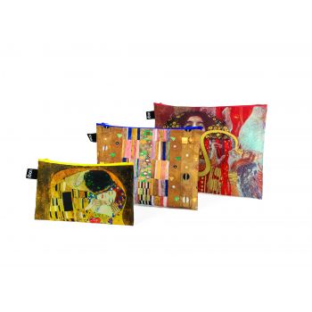 Zip Pockets M.C. - Klimt set 3 pcs