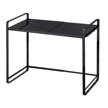 Extendable kitchen counter organizer - Tower - black