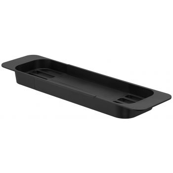 Extendable bathtub tray - Tower - black