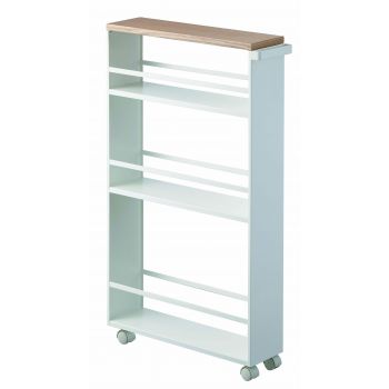 Slim trolley with grip - Tower - white