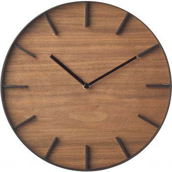 Wall clock - Rin - brown