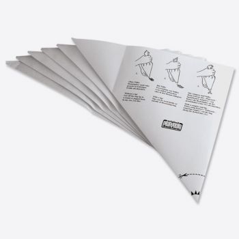 Kaiser set van 6 wegwerpspuitzakken uit papier 17x15.5cm