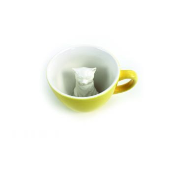 Creature Cup CF - Cat - yellow
