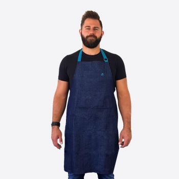 Cookut Apron Jam denim keukenschort blauw 85cm