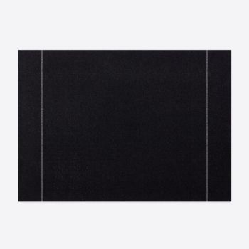 Day Drap non-slip placemat uit gerecycleerd katoen zwart 45x32cm