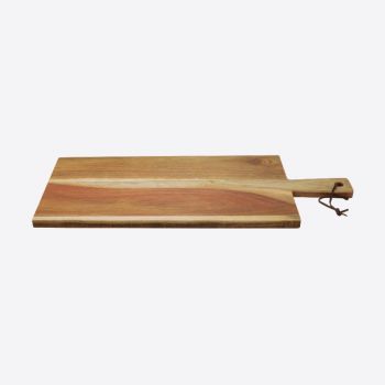 Dagelijkse Kost serveerplank met handvat uit acaciahout 50x20x1.5cm