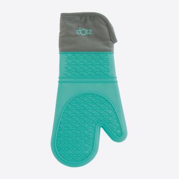 Dotz handschoen uit silicone aquablauw 38.5cm