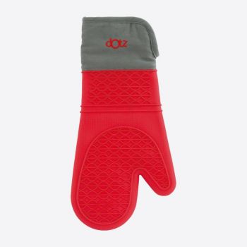 Dotz handschoen uit silicone rood 38.5cm