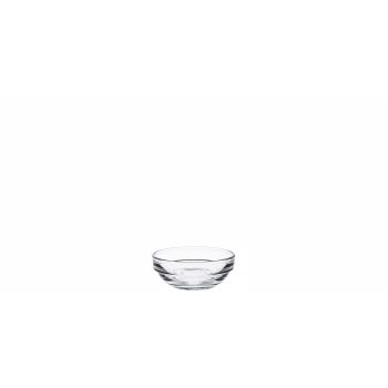 Duralex 4 Stapelbare Schalen in Gehard Glas Lys Empilable  ø6xH2,4cm