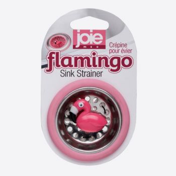 Joie Flamingo gootsteenzeef roze flamingo Ø 6.4cm H 1.5cm