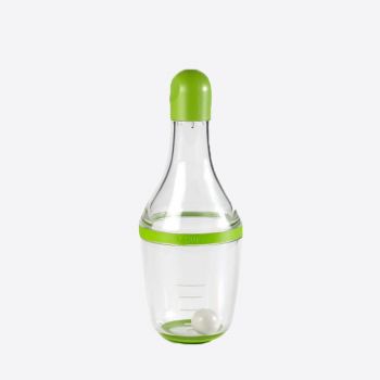 Lékué vinaigrette shaker uit silicone en Tritan groen 180ml
