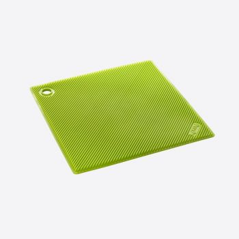 Lékué onderzetter/pannenlap uit silicone groen 18x18x0.5cm
