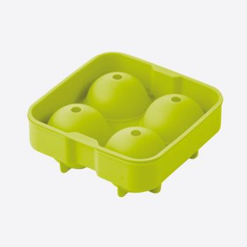 Point-Virgule ijsballenvorm uit silicone voor 4 ijsballen groen ø 6cm