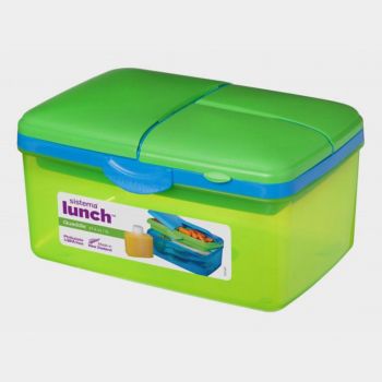 Sistema Trends Lunch lunchbox met drinkfles Quaddie 2L