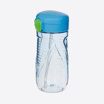 Sistema Hydrate drinkfles met rietje Tritan Quick Flip blauw 520ml