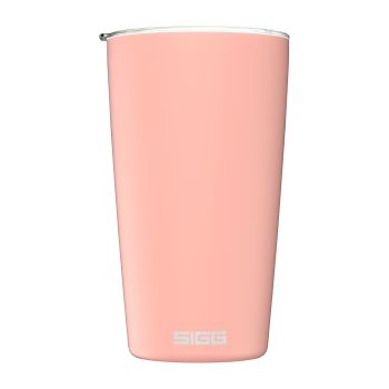 Sigg Neso Takeaway Drinkbeker - Dubbelwandig - Inox - Keramische Coating -  Pink 0,3l - 8,3xH12,1cm