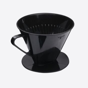 Westmark Two koffiefilter uit kunststof zwart 13.2x11x8.8cm