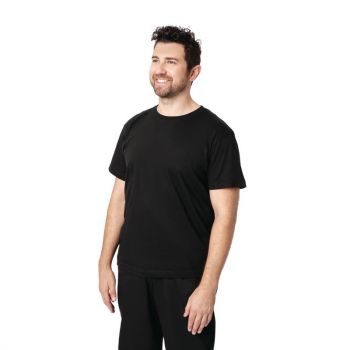 Unisex T-shirt zwart L