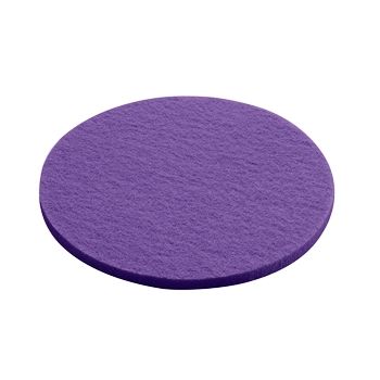 Daff Onderzetter - Vilt - Rond - 10 cm - Lavendel - Paars