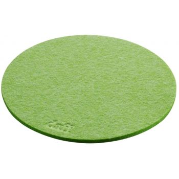Daff Onderzetter - Vilt - Rond - 20 cm - Jelly Green - Groen