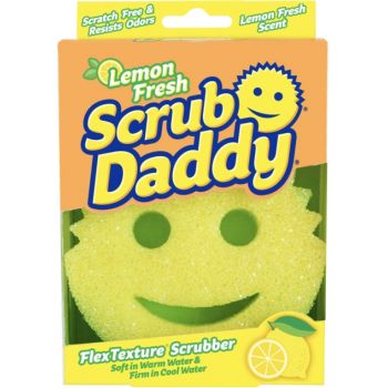 Scrub Daddy Lemonfresh Spons - Krasvrij Schoonmaken - Met Citroengeur - Geel