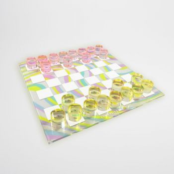 Sunnylife - Lucite Checkers Smiley