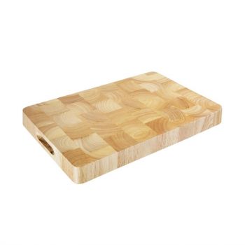 Vogue rechthoekige houten snijplank 30.5x45.5cm