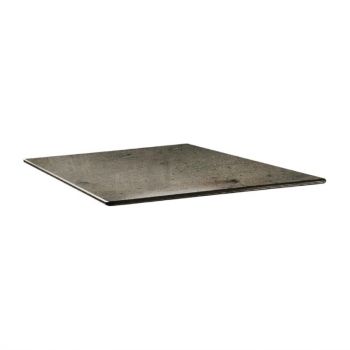 Topalit Smartline vierkant tafelblad beton 70cm