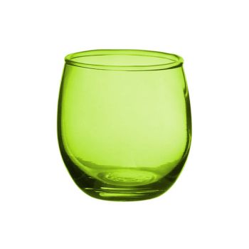 Cosy @ Home Theelichthglas Set12 Lime 6x7cm