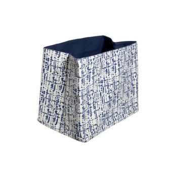 Cosy & Trendy Mand Magic Fabric Wit-blauw 50x36x35cm
