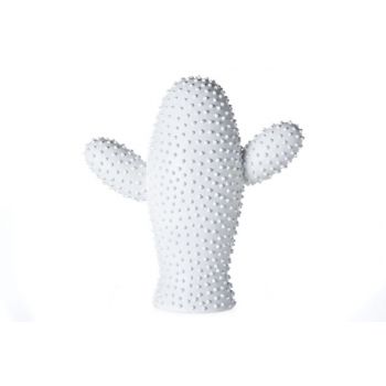Cosy @ Home Cactus Wit Resine 19.5x9.5x20.5cm