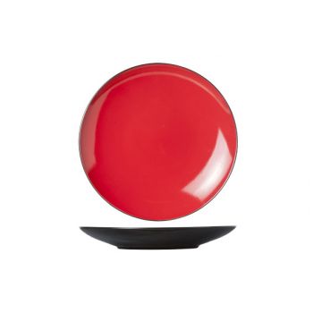 Cosy & Trendy Finesse Red Plat Bord D28cm