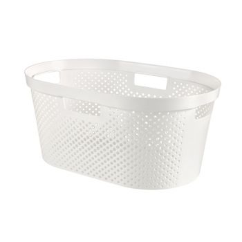Curver Infinity Wasmand Dots 39l Wit