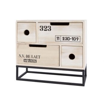 Cosy @ Home Storage Commode Hout 30x12x27cm