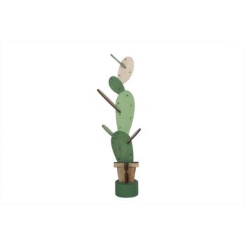 Cosy @ Home Cactus Groen Hout 13x8x47cm
