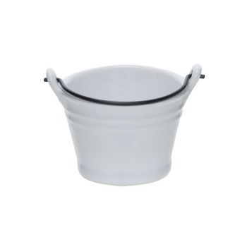 Cosy & Trendy Bucket White Mini Emmer D7.8xh5.5cm 15cl