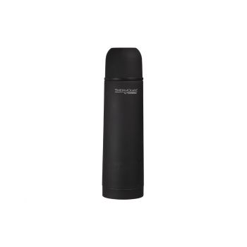 Thermos Everyday Ss Fles 0.5 L Zwart Rubber