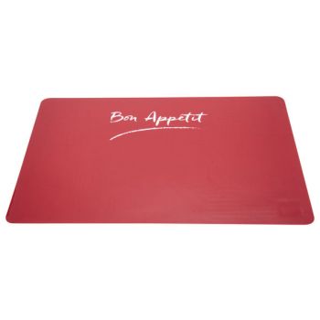 Cosy & Trendy Placemat Rood Transparant 43.5x28.5cm