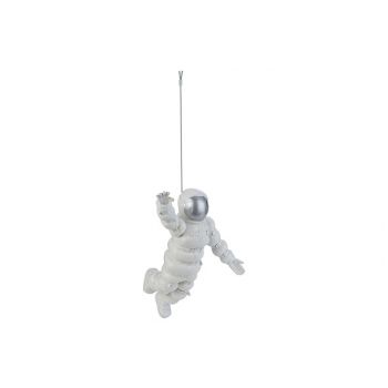 Cosy @ Home Astronaut Hanging Zilver 13,6x19xh31,9cm