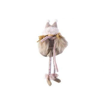 Cosy @ Home Lotte With Fur Sand Roze 10x6x