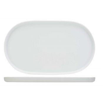 Hgy By Cosy & Trendy Charming White Bord 27x15,8cm Ovaal